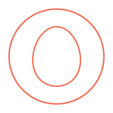 yumurta satırı simgesi.