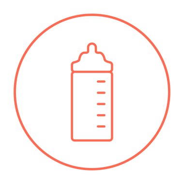 Besleme şişe satırı simgesi.