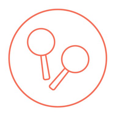 Marakas satırı simgesi.