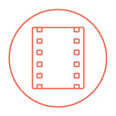 Negatif satırı simgesi.