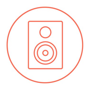 MP3 Oyuncu Satırı Simgesi.