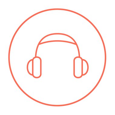 Kulaklık satırı simgesi.