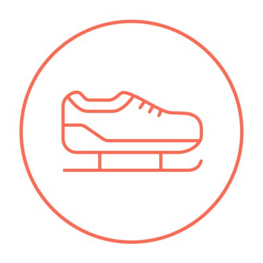 Paten satırı simgesi.