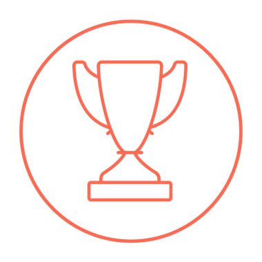 Kupa satırı simgesi.