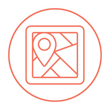 İşaretçi çizgi simge ile göster.