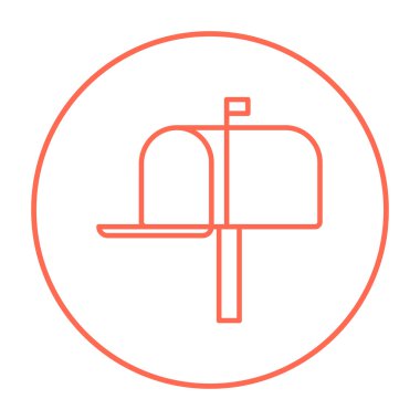 Posta kutusu satırı simgesi.