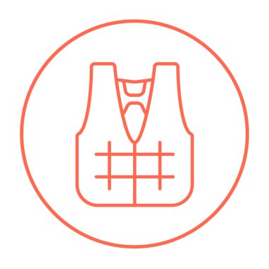 Hayat yelek satırı simgesi.