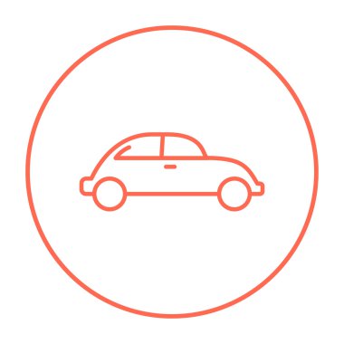 Araba satırı simgesi.