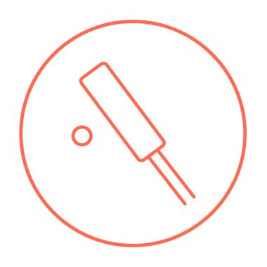 Kriket satırı simgesi.