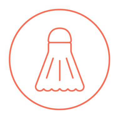 Raketle satırı simgesi.