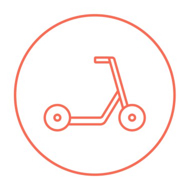 Scooter satır simgesini tekmele.