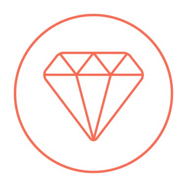 elmas satırı simgesi.