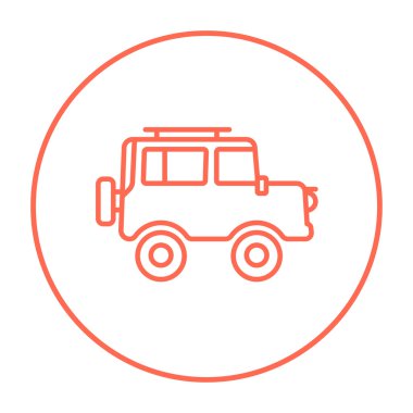 Araba satırı simgesi.