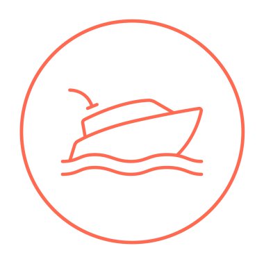 Yat satırı simgesi.