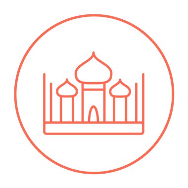 Cami satırı simgesi.