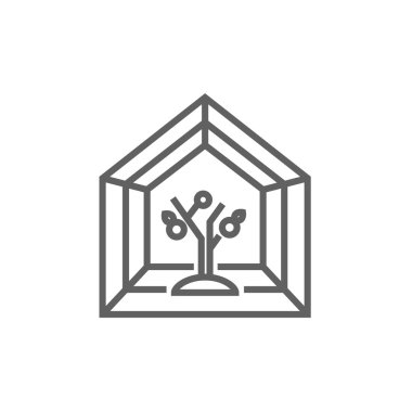 Sera çizgisi simgesi.