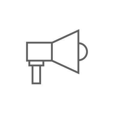 Mmegaphone line icon