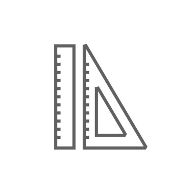 Cetveller satırı simgesi.