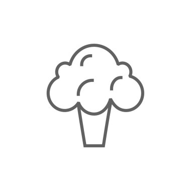 Brokoli satırı simgesi.