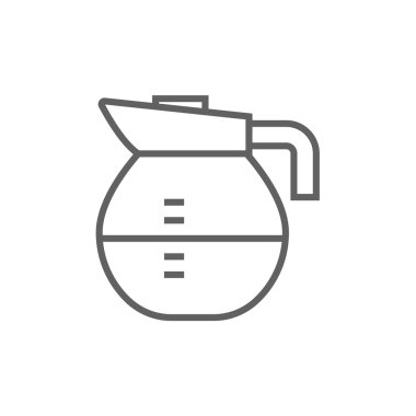 Sürahi satırı simgesi.