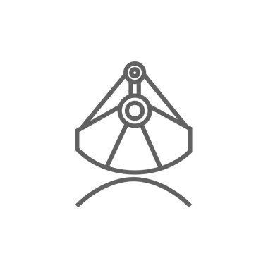 Madencilik Sanayi Kepçe satırı simgesi.