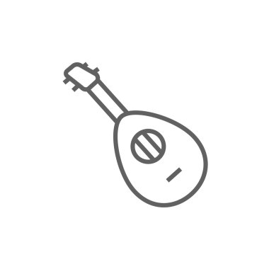 Mandolin satırı simgesi.