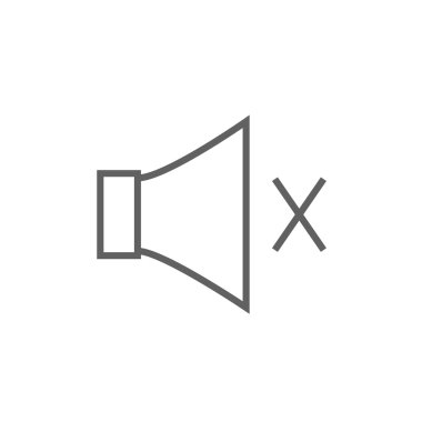 Hoparlör satırı simgesini kapat.