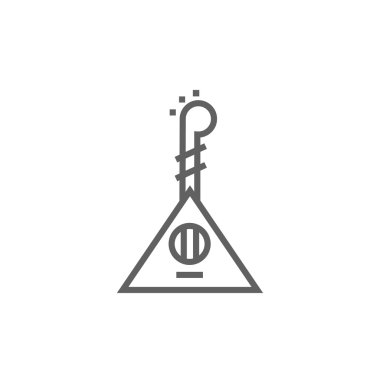 Balalayka satırı simgesi.