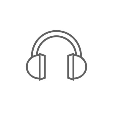 Kulaklık satırı simgesi.