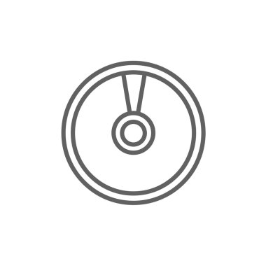 Disk satırı simgesi.