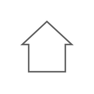 Ev satırı simgesi.