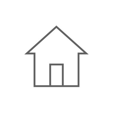 Ev satırı simgesi.