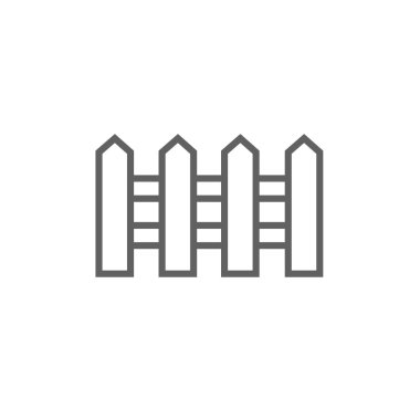 Çit satırı simgesi.