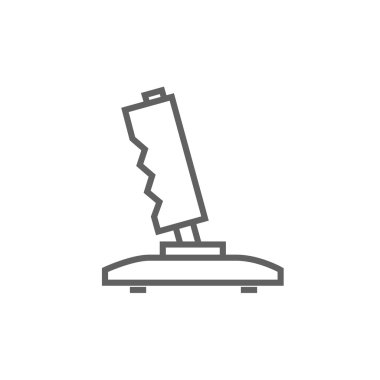 Joystick satır simgesi.