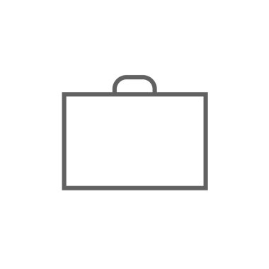 Evrak çantası satır simgesi.