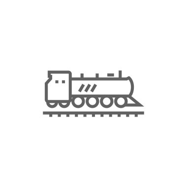 Tren satırı simgesi.