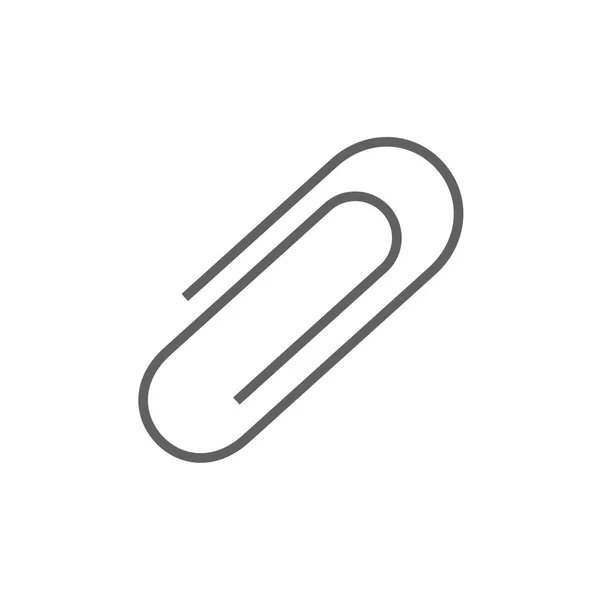 Clip line icon. — Stock Vector