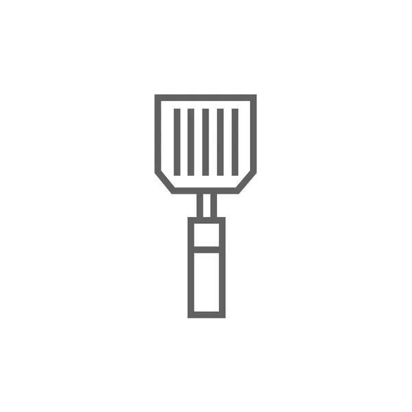Mutfak spatula hattı simgesi. — Stok Vektör