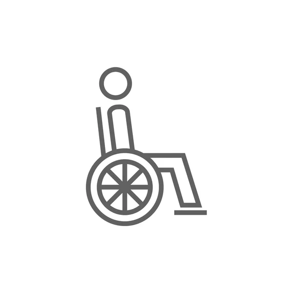 残疾人热线图标. — 图库矢量图片