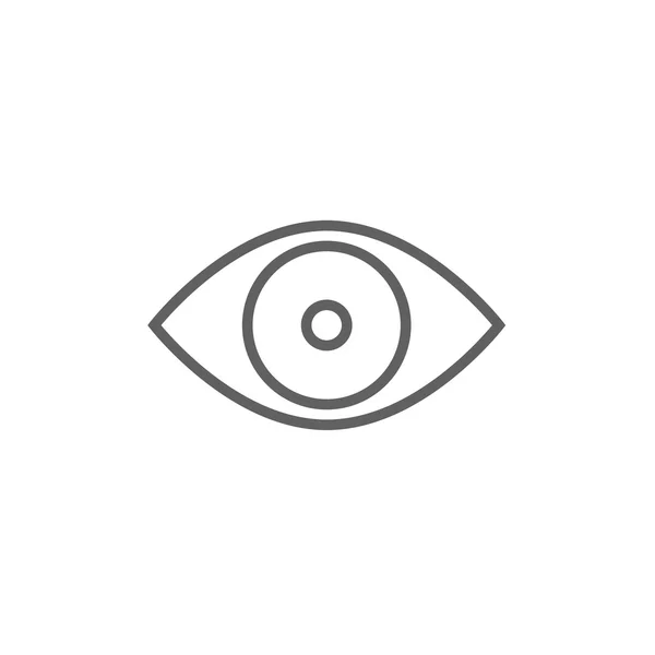 Augenliniensymbol. — Stockvektor