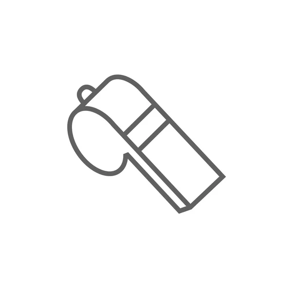 Whistle line icon. — Stock Vector