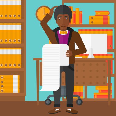 Adam tutarak uzun bill.