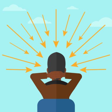 Oklar poinded kafasına adamla.