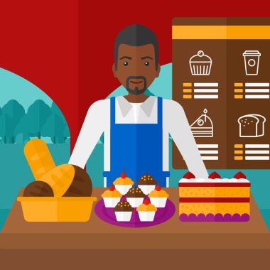 Başarılı küçük işletme sahibi.