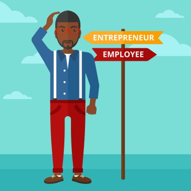 Meslek seçimi adam yolu.