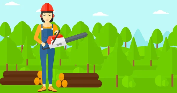 Lumberjack Serrando Árvores Com Conjunto De Motosserra. Trabalhadores Da  Indústria De Registro Que Trabalham E Têm O Almoço Ilustração Vetorial Dos  Desenhos Animados Royalty Free SVG, Cliparts, Vetores, e Ilustrações Stock.  Image