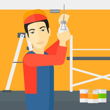 Elektrikçi büküm ampul.