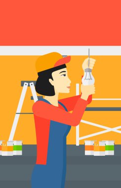 Elektrikçi büküm ampul.