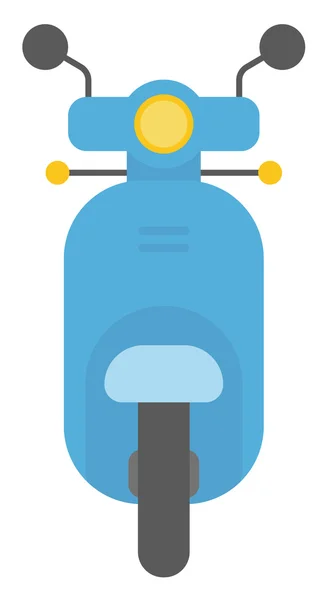 Modern klasik scooter — Stok Vektör