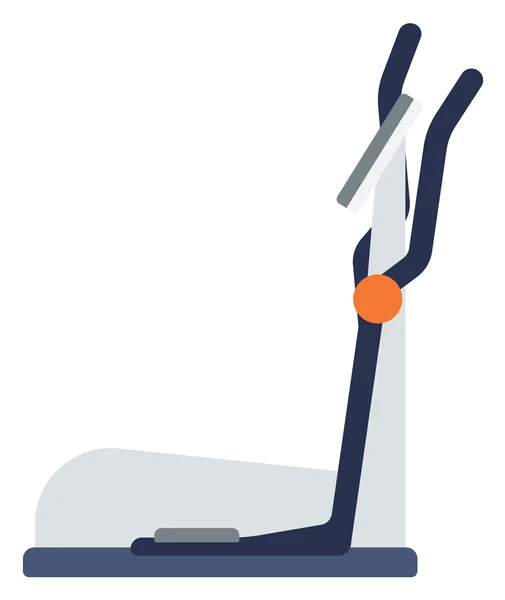 Elliptical cross trainer machine. — Stock Vector